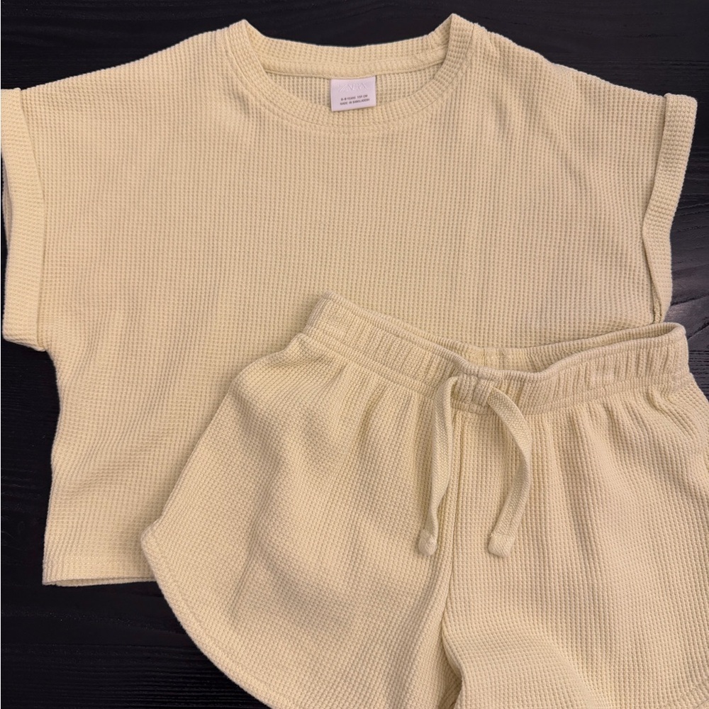 Zara girls Like Green Yellow Set 8-9